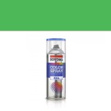 Vopsea spray Soudal universal verde 6018 lucios 400 ml
