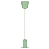 Pendul tavan soclu e27 - verde