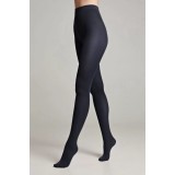 Ciorap Gros din Microfibră cu Efect 3D Trendy 150 Den - Navy, 2-S Standard