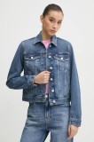 Tommy Jeans geacă din denim femei, de tranziție, DW0DW19781