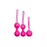 Bile Kegel roz pentru intarirea muschilor pelvieni, 3 bucati, Lovely