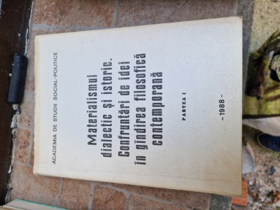 Materialism dialectic și istoric I vintage foto