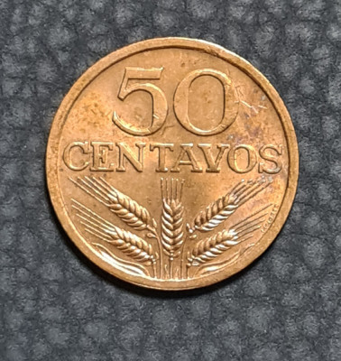 Portugalia 50 centavos 1972 foto