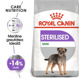 Royal Canin Mini Sterilised Adult hrană uscată c&acirc;ine sterilizat, 3kg