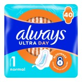 Absorbante Ultra Day, marimea 1, 40 bucati, Always