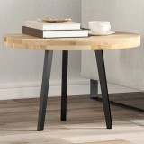 VidaXL Blat de masă rotund, &Oslash;60x4 cm, lemn masiv de acacia