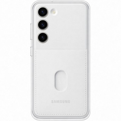Husă Telefon Samsung Galaxy S23 S911, Spate Interschimbabil, Albă, Blister EF-MS911CWEGWW foto