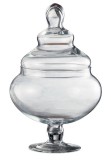 Cumpara ieftin Borcan cu capac sticla 24 x 36,5 cm