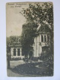 Rară! Carte poștală București:Restaurant Chateaubriand-Vila Gănescu,circul.1927, Bucuresti, Circulata, Printata