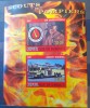 Djibouti 2007 scutism, pompieri, cercetasi, masina pompieri bloc nedant.mnh, Nestampilat