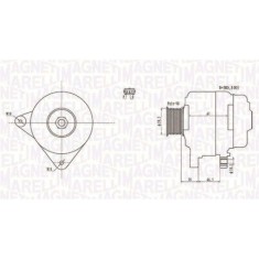 Alternator Mazda 3 (Bk) 10.03-12.09, 3 Saloon (Bk) 09.99-12.09, 6 Estate (Gy) 01.02-02.08, 6 Hatchback (Gg) 08.02-12.08, 6 Sedan (Gg) 06.02-12.08, 2.