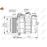 Compresor climatizare Nrf 32053
