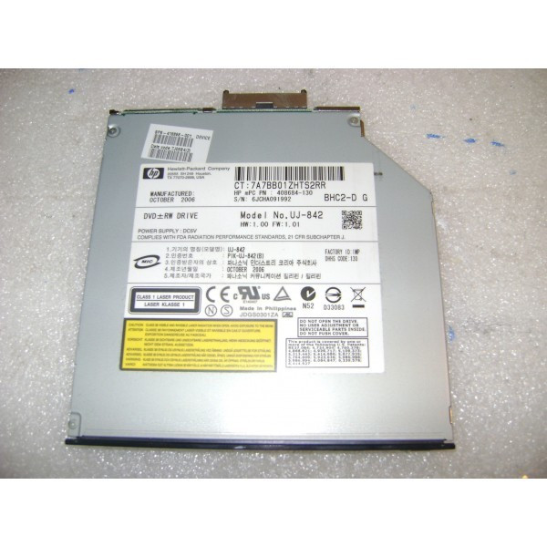 Unitate optica SLIM laptop HP Compaq NC6400 model UJ-842 DVD-ROM/RW