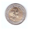Moneda Filipine 10 piso 2002, lovita, Asia, Bronz-Aluminiu