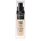 NYX Professional Makeup Can&#039;t Stop Won&#039;t Stop Full Coverage Foundation fond de ten cu acoperire ridicată culoare 1.3 Light Porcelain 30 ml