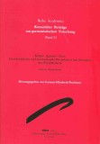 Kronst&auml;dter Beitr&auml;ge zur germanistischen Forschung, Band 21