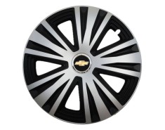 Set 4 Capace Roti Autohelix MSA&amp;reg; potrivite jantelor de 14 inch, pentru Chevrolet, model Glory Mix foto