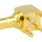 Conector SMB tată 90&deg; THT PCB aurit