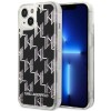 Husa pentru iPhone 15 Plus / iPhone 14 Plus - Karl Lagerfeld Hardcase Liquid Glitter (KLHCP14MLMNMK) - Monogram