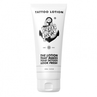 Lotiune Intretinere, Sorry Mom, Tattoo Lotion, Dupa Tatuaj, Regenerare Rapida, 100ml foto