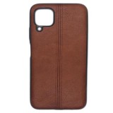 Cumpara ieftin Husa telefon Silicon Huawei P40 Lite Brown Leather