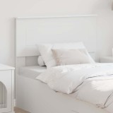 VidaXL Tăblie cap cu headboard Alb 100 cm Lemn compozit 888330