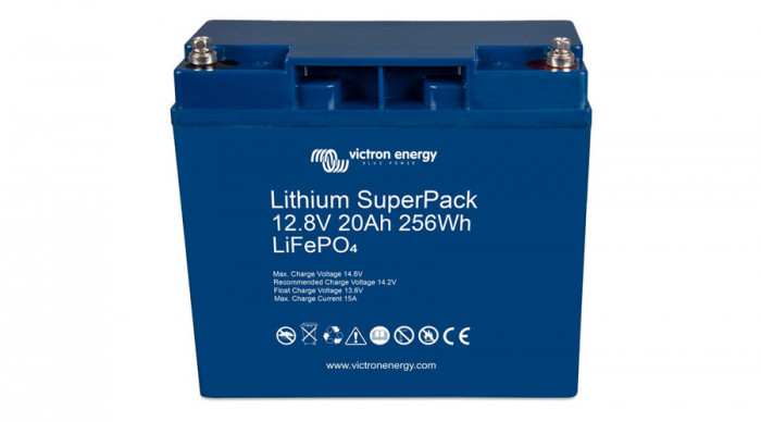 Baterie Victron Energy Lithium SuperPack 12.8V/20Ah LiFePO4 12.8V/20Ah