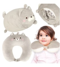 Perna gat pentru calatorii 2 in 1, model pisica, 39 x 34 cm