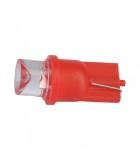 Bec LED auto 12V T8-WG rosu, Oem