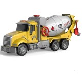 Masinuta utilitara betoniera pentru copii, lumini, sunete si cuva rotativa, 33.5 x 9.5 x 14 cm, MalPlay 113598