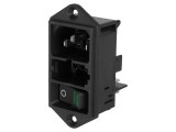 Conector Alimentare AC Tată 10A 250VAC IEC 60320