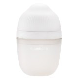 Biberon anticolici cu tetina din silicon 100% Breast-Like Ivory, 210ml, Mombella