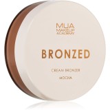 MUA Makeup Academy Bronzed crema Bronzant&atilde; culoare Mocha 14 g