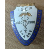 Insigna medical ISEP Brașov 1980