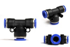 Cupla aer M12XM10XM12 , mufa rapida teu , reductie plastic foto