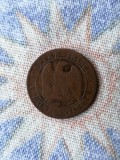 2 CENTIMES 1862 BB. FRANTA, Europa