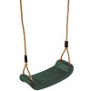 Leagan Copii Plastic Verde + Leagan Monkey Rotund, Bebeluc, Exterior, Gradina, Distractie, Rezistent UV, HDPE