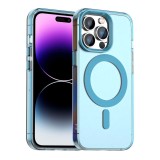 Husa iPhone 14 Pro Max Asteroid GSM CandyCase MagSafe, albastru