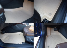 Set 4 covorase auto bej Audi A3 III - 8V 2012-&amp;amp;gt;, VW Golf VII 2012-&amp;amp;gt; , Skoda Octavia III 2012 -&amp;amp;gt; - forma tavita foto