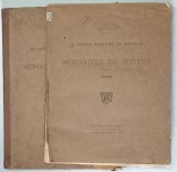 LE TRESOR BYZANTIN ET ROUMAIN DU MONASTERE DE POUTNA par O . TAFRALI , DEUX VOLUMES : ATLAS et TEXTE , 1925, CONTINE 60 PLANSE LIPSA PLANSELE 11 , 12