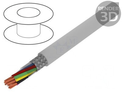 Cablu Ecranat Li2YCY-TP 5x2x0,25mm2 Cupru Cositorit foto