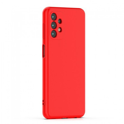 Husa Liquid soft touch compatibila cu Samsung Galaxy A32 5G, Lady in Red, ALC foto