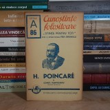 CONST. PARVULESCU - H. POINCARE ( CUNOSTINTE FOLOSITOARE ) , 1941 #