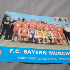 POZA CU ECHIPA FOTBAL F.C.BAYERN MUNCHEN 1988-1989