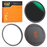 Filtru magnetic K&amp;F Concept 62mm NANO-X ND64 Series Neutral Density Lens Filter HD SKU.1740