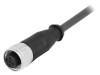 Mufă M12 4 PIN mamă DeviceNet CANopen 7,5m dreaptă