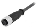 Mufă M12 4 PIN mamă DeviceNet CANopen 7,5m dreaptă