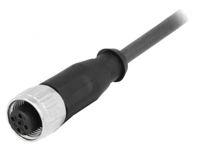 Mufă M12 4 PIN mamă DeviceNet CANopen 7,5m dreaptă