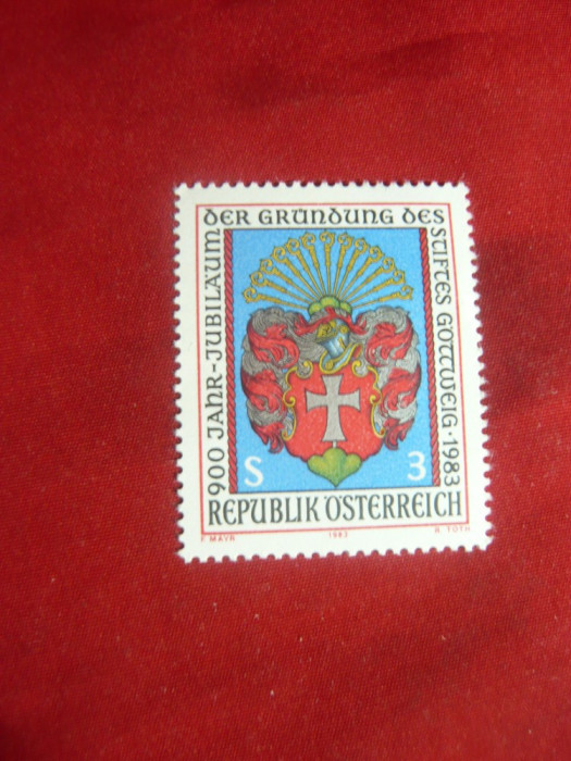 Serie Austria 1983 - Stema , 1 valoare