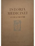 G. Bratescu (red.) - Istoria medicinei - Studii si cercetari (Editia: 1957)